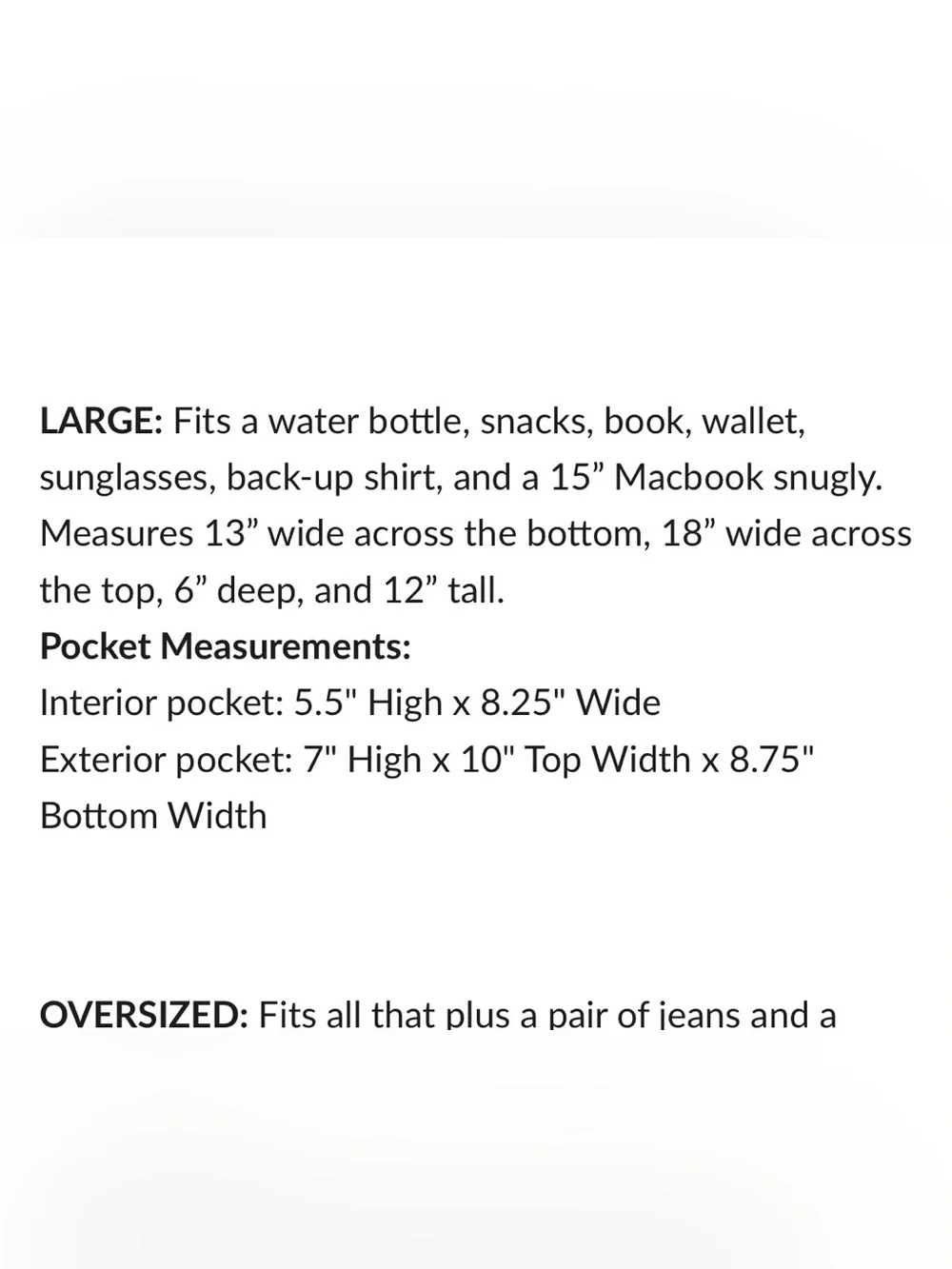 Portland Leather Large Zippered Tote